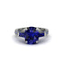 Exclusive Handmade Sapphire Geometrical Engagement Ring - Yolanda No. 75 image 2