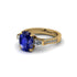 Exclusive Handmade Sapphire Geometrical Engagement Ring - Yolanda No. 13 image 3