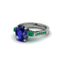 Exclusive Handmade Sapphire Geometrical Engagement Ring - Yolanda No. 30 image 3