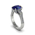 Exclusive Handmade Sapphire Geometrical Engagement Ring - Yolanda No. 15 image 1
