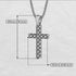 Timeless Classic Ruby Gold Cross Necklace - Ezekiel No. 12 image 3