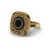 Fancy Art Deco Black Diamond Ring - Pauline No. 37 image 3