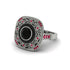 Fancy Art Deco Black Diamond Ring - Pauline No. 54 image 3