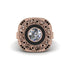 Fancy Art Deco Diamond Ring - Pauline No. 32 image 2