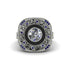 Fancy Art Deco Diamond Ring - Pauline No. 63 image 2