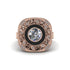 Fancy Art Deco Diamond Ring - Pauline No. 2 image 3
