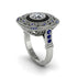 Fancy Art Deco Diamond Ring - Pauline No. 63 image 1