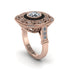 Fancy Art Deco Diamond Ring - Pauline No. 2 image 1