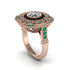 Fancy Art Deco Diamond Ring - Pauline No. 17 image 1