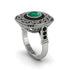 Fancy Art Deco Emerald Ring - Pauline No. 36 image 1