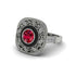 Fancy Art Deco Ruby Ring - Pauline No. 12 image 3