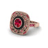 Fancy Art Deco Ruby Ring - Pauline No. 56 image 3