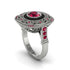 Fancy Art Deco Ruby Ring - Pauline No. 57 image 1
