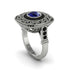 Fancy Art Deco Sapphire Ring - Pauline No. 45 image 1