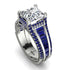 Princess Geometric Diamond Engagement Ring - Marilyn No. 63 image 1