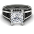 Princess Geometric Diamond Engagement Ring - Marilyn No. 33 image 2