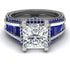Princess Geometric Diamond Engagement Ring - Marilyn No. 63 image 2