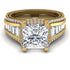 Princess Geometric Diamond Engagement Ring - Marilyn No. 1 image 2