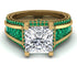 Princess Geometric Diamond Engagement Ring - Marilyn No. 16 image 2
