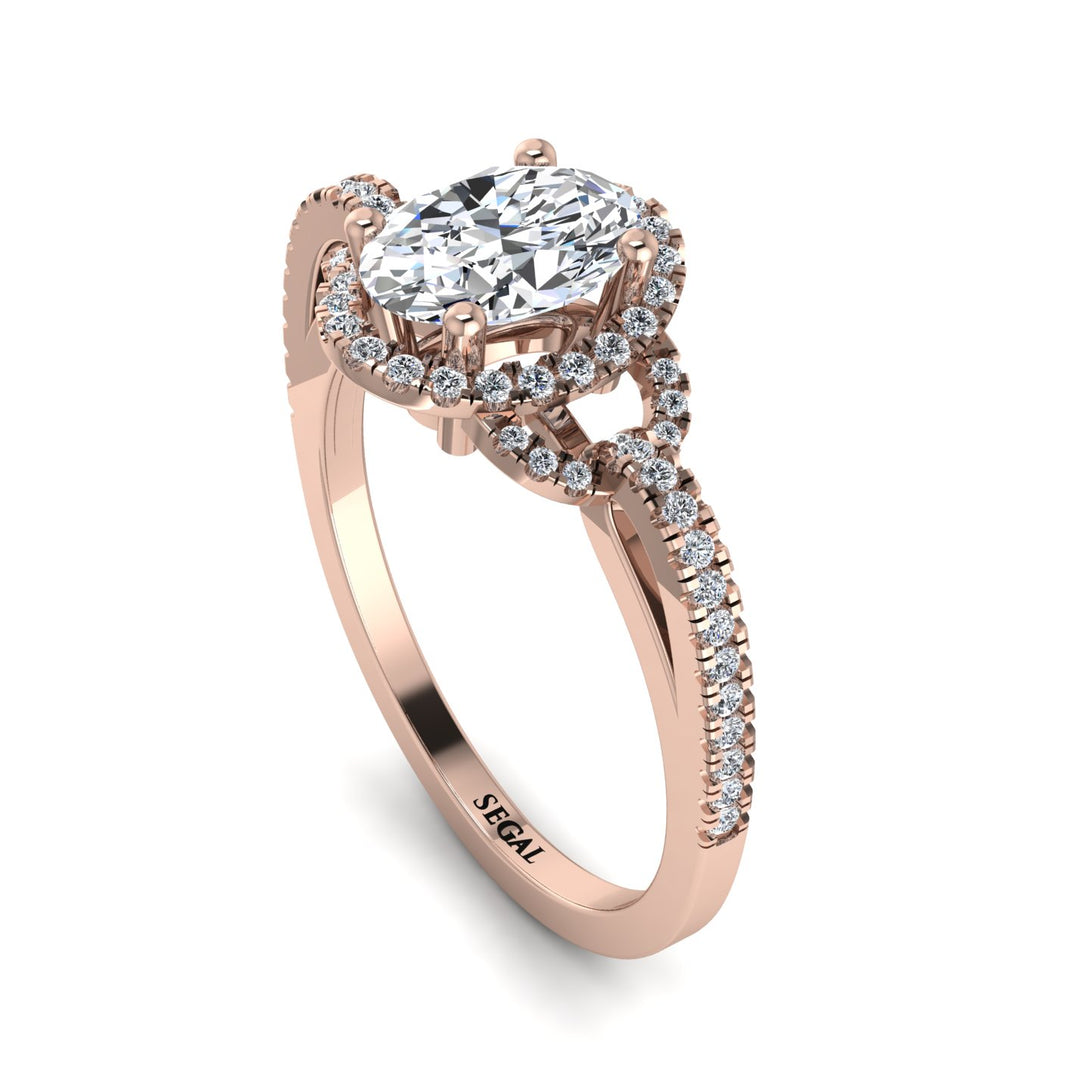 Timeless Beauty Oval Diamond Engagement Ring - Judy No. 2