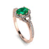 Timeless Beauty Oval Emerald Engagement Ring - Judy No. 5 image 1
