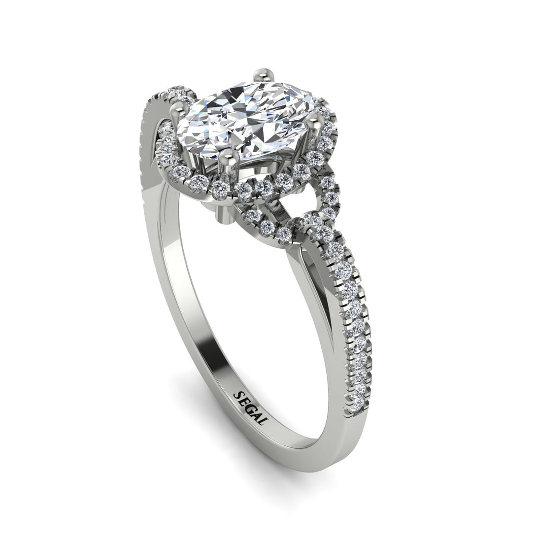 Timeless Beauty Oval Diamond Engagement Ring - Judy No. 3