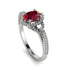 Timeless Beauty Oval Ruby Engagement Ring - Judy No. 12 image 1