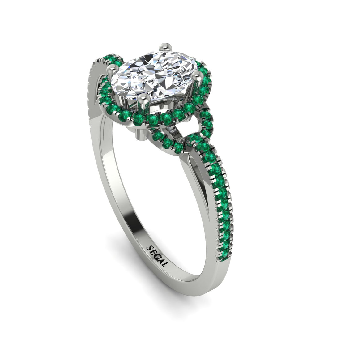Timeless Beauty Oval Diamond Engagement Ring - Judy No. 18