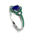 Timeless Beauty Oval Sapphire Engagement Ring - Judy No. 30 image 1