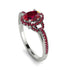 Timeless Beauty Oval Ruby Engagement Ring - Judy No. 57 image 2