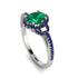 Timeless Beauty Oval Emerald Engagement Ring - Judy No. 66 image 2