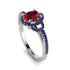 Timeless Beauty Oval Ruby Engagement Ring - Judy No. 72 image 2