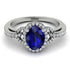 Timeless Beauty Oval Sapphire Engagement Ring - Judy No. 15 image 2