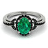Timeless Beauty Oval Emerald Engagement Ring - Judy No. 36 image 2