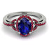 Timeless Beauty Oval Sapphire Engagement Ring - Judy No. 60 image 1