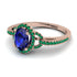 Timeless Beauty Oval Sapphire Engagement Ring - Judy No. 29 image 3