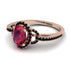 Timeless Beauty Oval Ruby Engagement Ring - Judy No. 41 image 3
