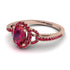 Timeless Beauty Oval Ruby Engagement Ring - Judy No. 56 image 3