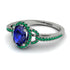 Timeless Beauty Oval Sapphire Engagement Ring - Judy No. 30 image 3