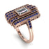 Unmatched Style Gold Baguette Diamond Ring - Jean No. 62 image 2