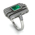 Unmatched Style Gold Baguette Emerald Ring - Jean No. 6 image 2