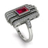 Unmatched Style Gold Baguette Ruby Ring - Jean No. 12 image 2