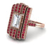 Unmatched Style Gold Baguette Diamond Ring - Jean No. 47 image 1