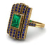 Unmatched Style Gold Baguette Emerald Ring - Jean No. 64 image 1