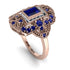Victorian Gold Ring With Sapphire - Janice No. 14 image 2