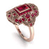 Victorian Gold Ring With Ruby - Janice No. 56 image 2