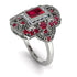Victorian Gold Ring With Ruby - Janice No. 12 image 2
