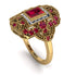 Victorian Gold Ring With Ruby - Janice No. 10 image 2