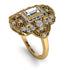 Victorian Gold Ring With Diamond - Janice No. 1 image 2