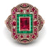 Victorian Gold Ring With Ruby - Janice No. 26 image 3
